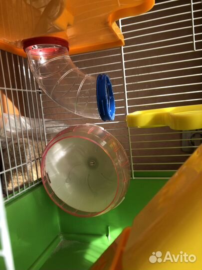 Продам клетку для хомячка