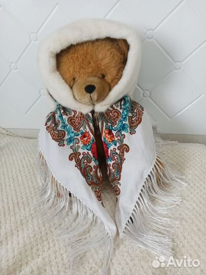 Косынка-капюшон из норки