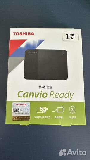 Внешний жесткий диск Toshiba Canvio Ready 1TB