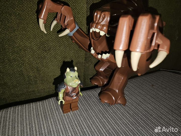 Ранкор и гоблин Лего оригинал стар варс бу