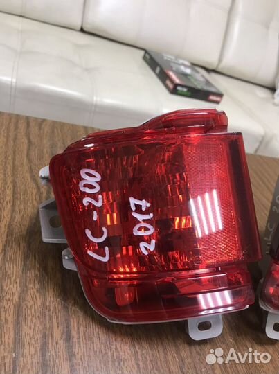 Птф задние в бампер Toyota Land Cruiser 200