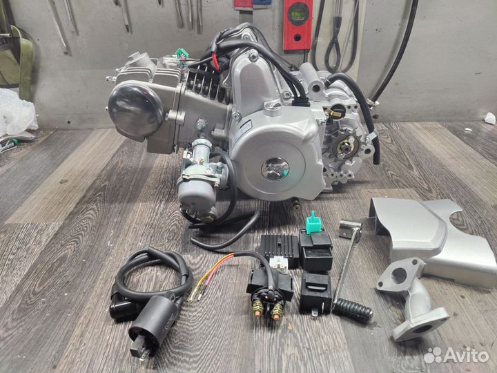 Двигатель 125кубов (1+1) для детского atv