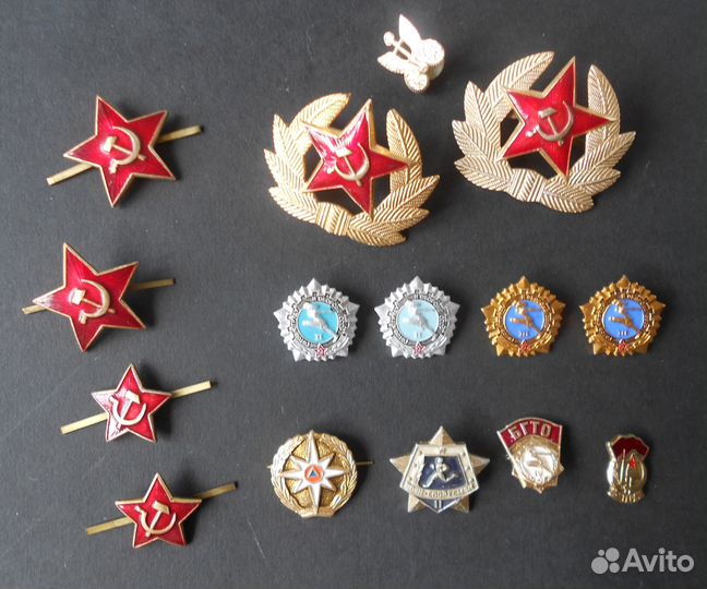 Пилотки, ремни и др., в т.ч. СССР