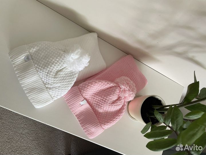 Шапка и шарф детские