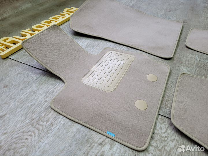 Коврики в салон Bmw X3 F25 (Премиум Бежевый)