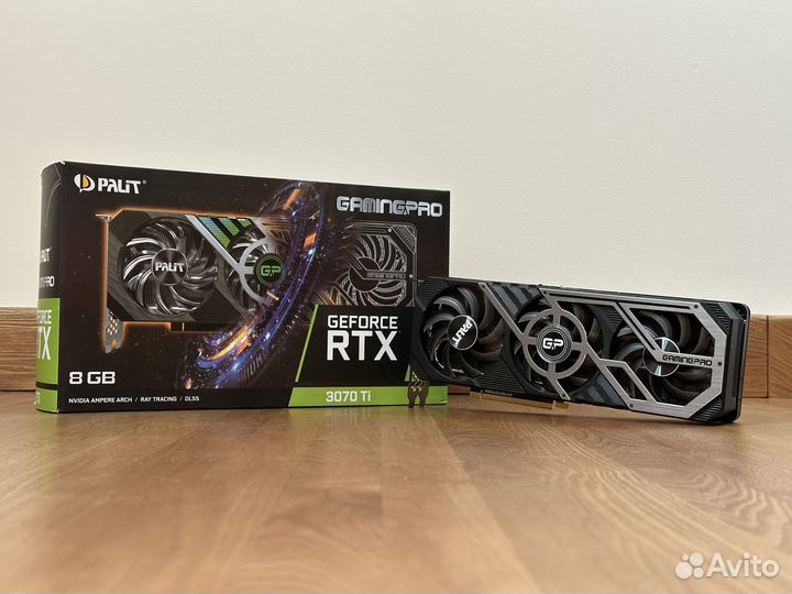 Видеокарта Palit GeForce RTX 3070 Ti GamingPro