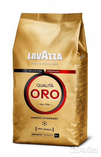 Кофе в зернах Lavazza oro 1кг