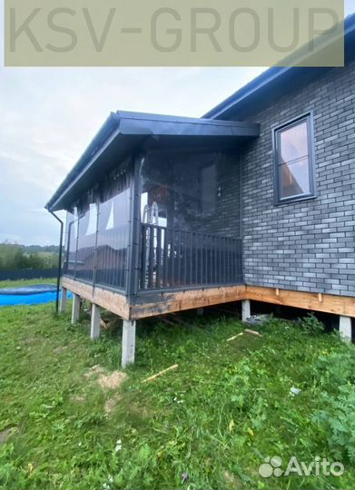 Мягкие окна для беседки