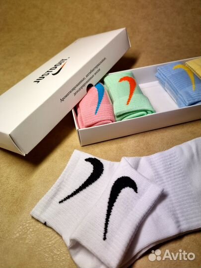 Носки цветные женские набор 5пар ароматизированные