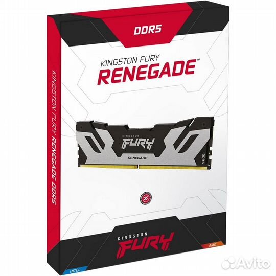 Модуль памяти Kingston 32GB DDR5 6000 dimm fury Renegade Black-gray Non-ECC, CL32, 1.35V, 288-pin RT