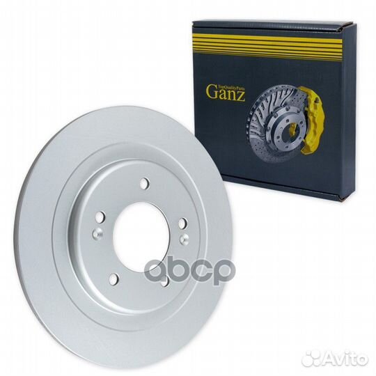 Диск тормозной задний с покрытием hyundai i40