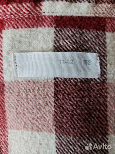 Рубашка zara р.152