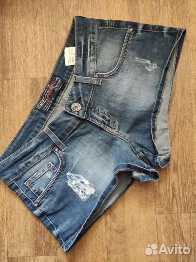Джинсовые шорты pantamo jeans разм.S