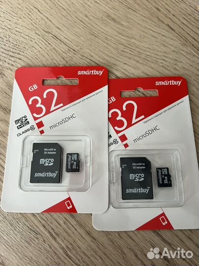 Карта памяти MicroSD 32 GB Smartbuy