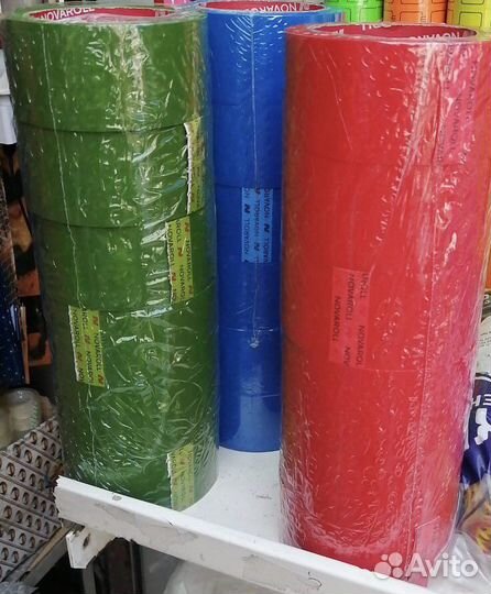 Скотч прозрачный/цветной Novaroll