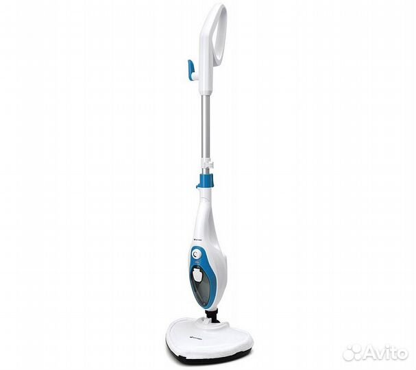 Швабра паровая Kitfort KT-1004-1 1500Вт голубой/бе