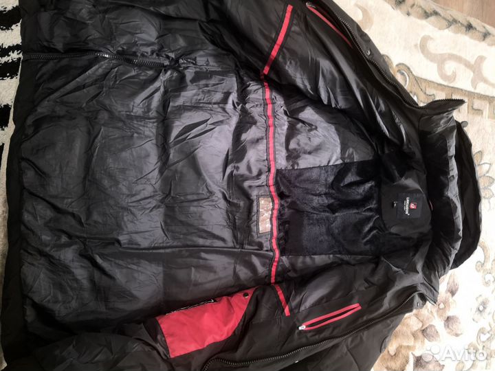 Пуховик мужской длинный