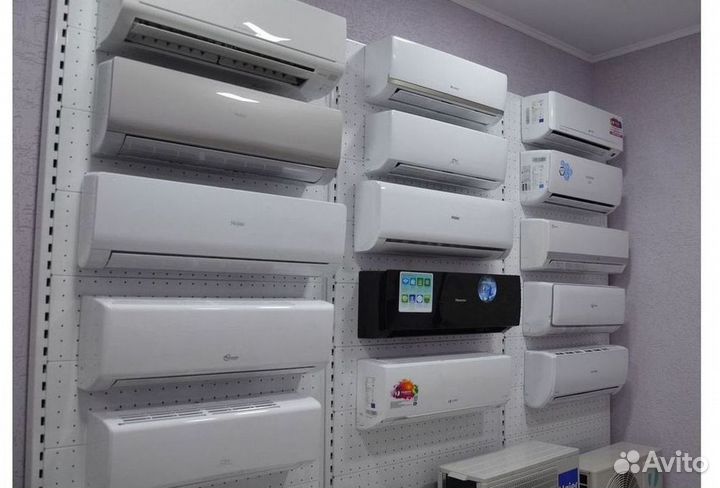 Сплит система с установкой