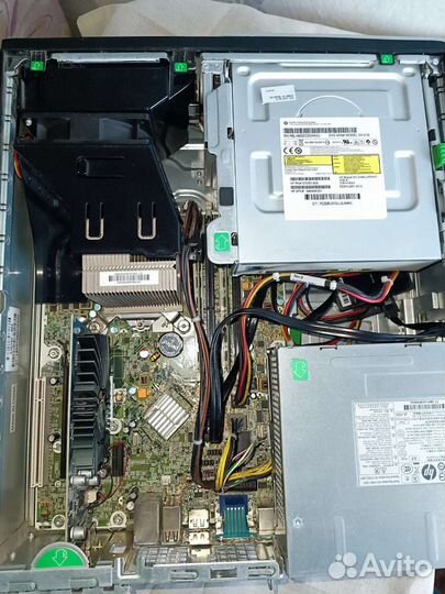 Компьютер. Системный блок. hр compaq elite 8200