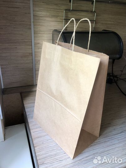 Крафтовые пакеты 35*26*15