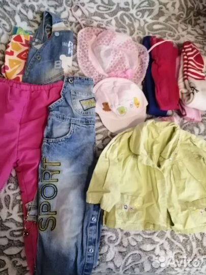 Пакет одежды для девочки 86 92 см