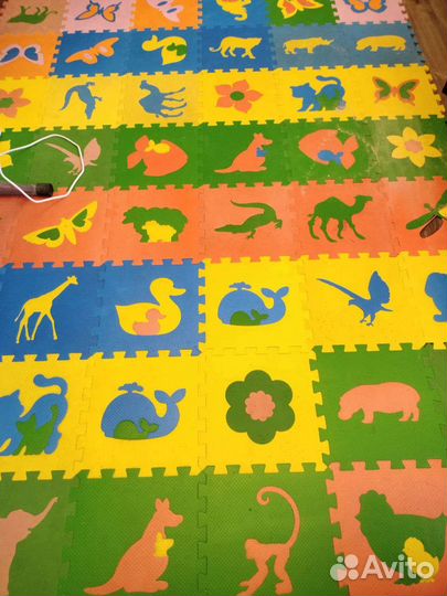 Детский развивающий термоковрик