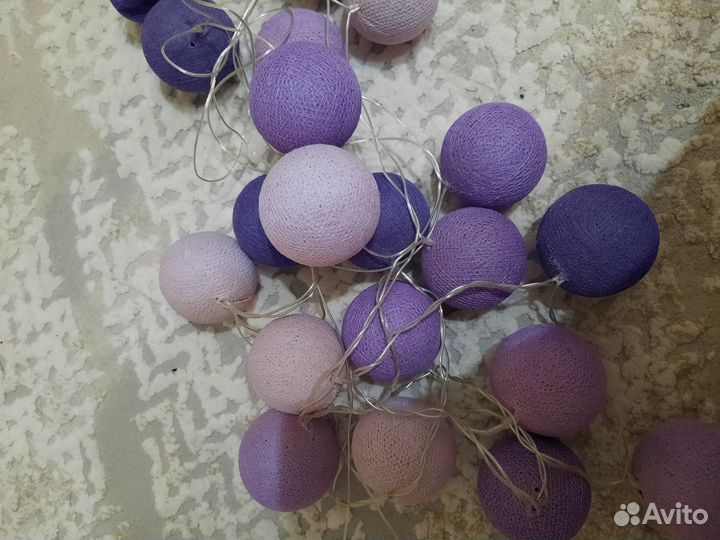 Гирлянда шарики