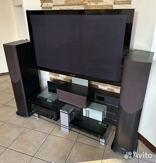 Акустика Mission + ресивер Pioneer