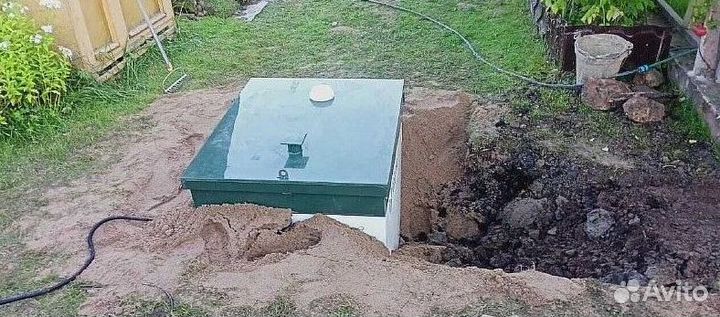 Септик Аквалос. Установка под ключ