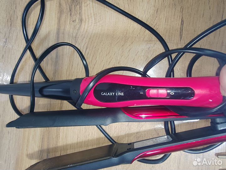 Выпрямитель, щипцы для волос, конусная плойка