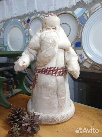 Дед Мороз. Ватный. СССР