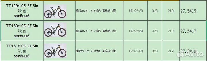 Велосипеды двухподвес 27.5/10s/гидр/NEW/Timetry