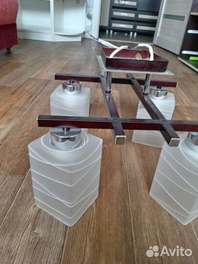 Люстра потолочная бу