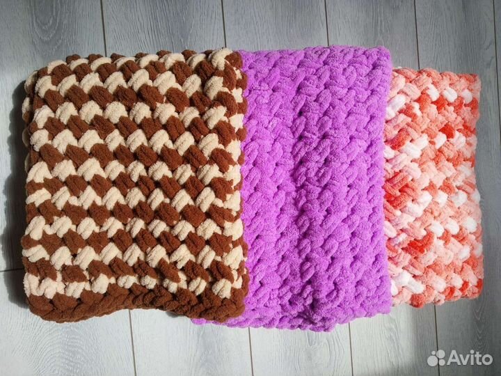 Пледы на выписку и в коляску