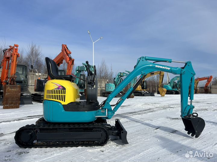 Мини-экскаватор Komatsu PC10MR-1, 2017