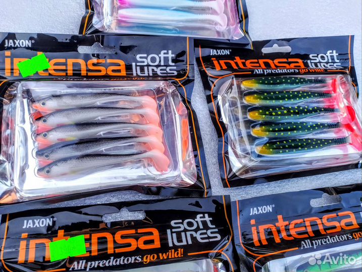Силиконовые приманки jaxon 