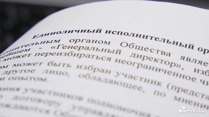 Внесение изменений в устав, изменения по ооо/ип