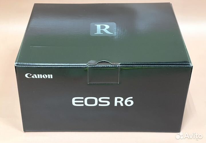 Canon EOS R6 Body, Русское меню, новый
