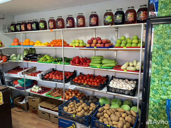 Готовый бизнес Овощи Фрукты 1+1