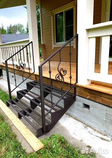 Г-образная лестница