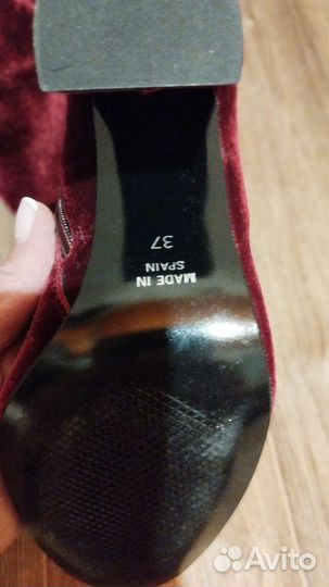 Ботфорты нарядные, р. 37