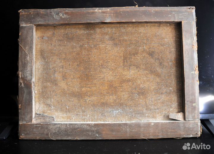 Картина натюрморт грибы до 1917г Горохов