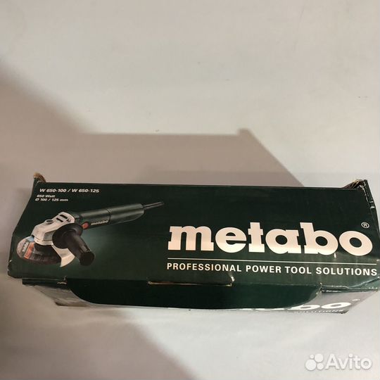 Ушм metabo W650-125