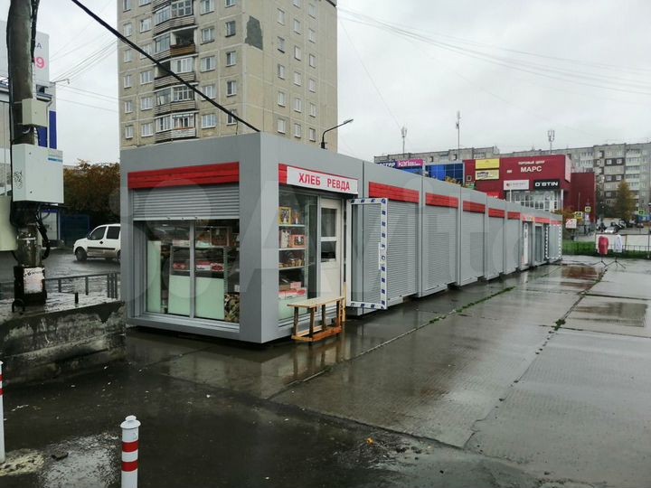 Торговый павильон, 9 м²