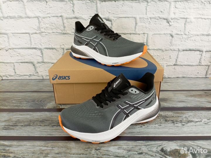 Кроссовки беговые Asics gt 2000 12 серые 41-45