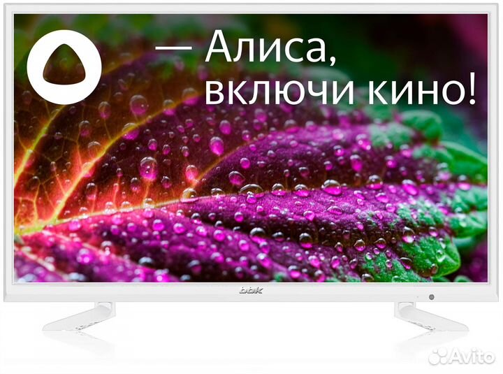 Телевизор BBK 24LEX-7290/TS2C смарт 61 см белый