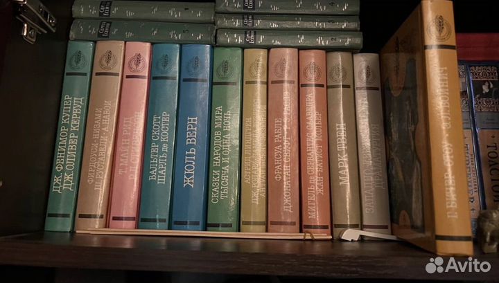 Серия книг, зарубежная классика детям, 12 шт