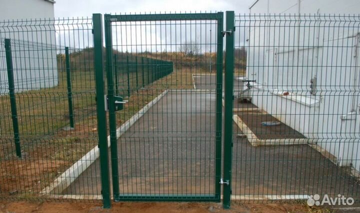 Забор из 3D сетки,ворота, калитки быстро