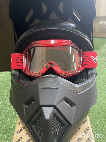 Очки для мотокросса детские. vemar