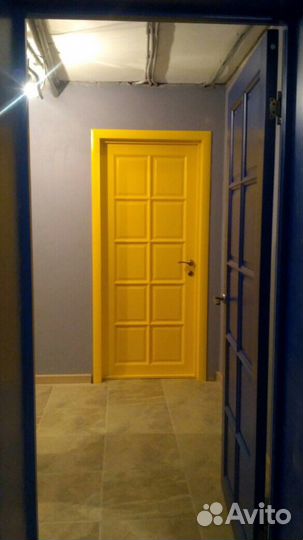 Межкомнатные двери в эмали из массива